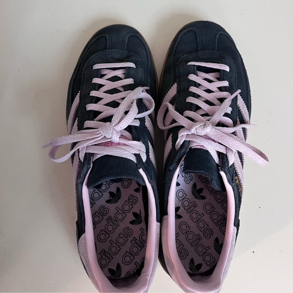 Adidas Handball Spezial Midnight Blue/Black and Light Pink - Picture 4 of 7